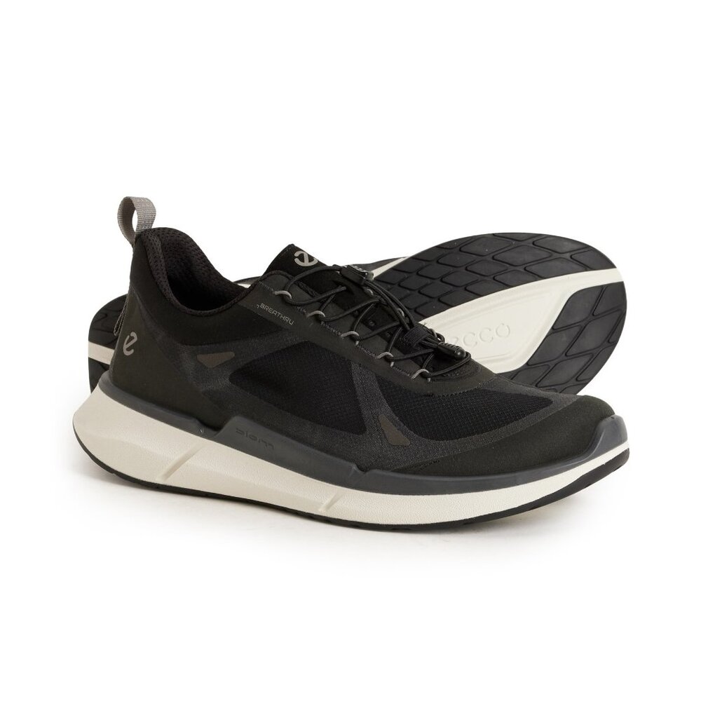 Ecco Men's Biom 2.2 Breathru Bungee Speedlace Sneaker Cross Trainer Shoe Black